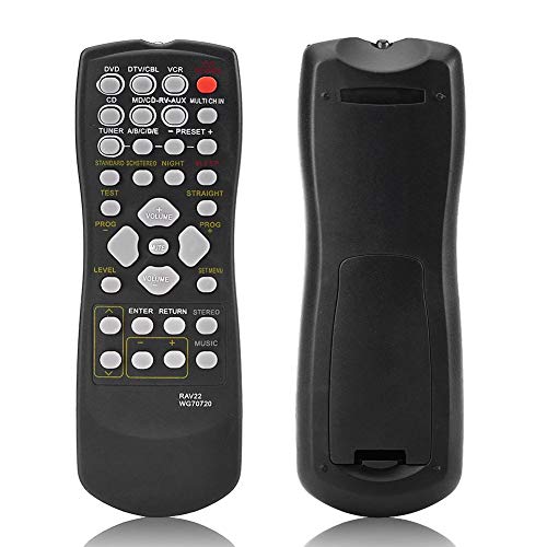 RAV22 WG70720 Fernbedienung, Ersatzfernbedienung für YAMAHA RX-V459 RX-V357 HTR5830 TV RAV22 WG70720 Fernbedienung, Ersatzfernbedienung für YAMAHA RX-V459 RX-V357 HTR5830 TV von Yunir