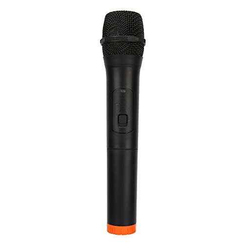 VHF Universal Wireless-Mikrofon, ABS-Kunststoff Professional Universal-Handmikrofon USB-Empfangsmikrofon, für Gesang und Sprache, Plug and Play von Yunir