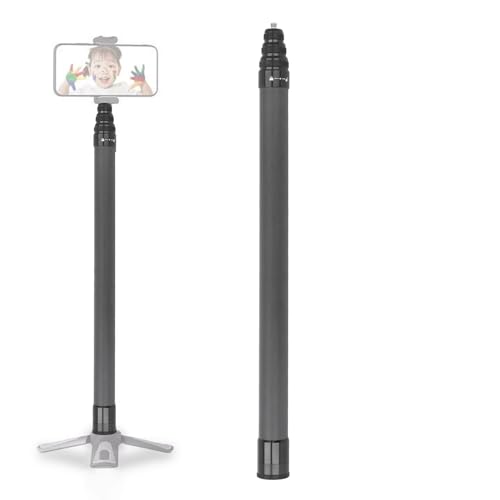 Verlängerungs-Selfie-Stick, 7 Abschnitte, Unsichtbar, wasserdichte Karbonfaser-Smartphone-Gimbal-Verlängerungsstange füR Insta 360X3 ONE RS GO 3 ONE X2 ONE R ONE X-Kameras Verlängerungs-Selfie-Stick, 7 Abschnitte, Unsichtbar, wasserdichte Karbonfaser-Smartphone-Gimbal-Verlängerungsstange füR Insta 360X3 ONE RS GO 3 ONE X2 ONE R ONE X-Kameras von Yunir