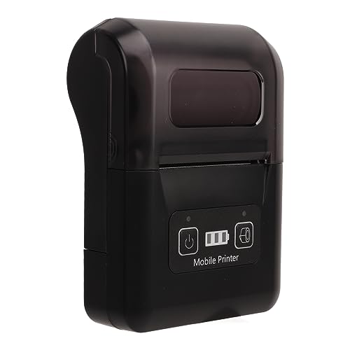 Yunir Etikettendrucker, Bluetooth-Thermodrucker mit 0,58''x1,65''-Etiketten, Tragbarer Thermo-Etikettendrucker für Produktetiketten, Zutatenetiketten, Preisetiketten, (EU-Stecker) von Yunir