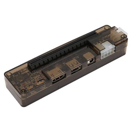 Yunir Externes Grafikkarten-Dock, PCIE Laptop Externes Unabhängiges Grafikkarten-Dock, mit 6-poligem 8-poligem Anschluss, für GPU-Computing Im Technischen Messwesen (PCI-E) von Yunir