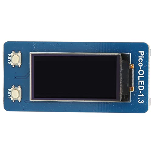 1,3-Zoll-OLED-Display für Raspberry Pi, 128 X 64 Pixel SPI/I2C-Schnittstelle SH1107-Treiberchip-Anzeigemodul für RPI Pico von Yunseity