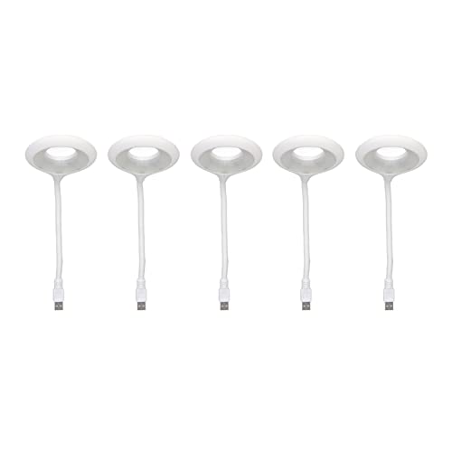 5-teiliges USB-Nachtlicht, Intelligentes LED-Leselicht mit Sprachsteuerung, mit 3 Farbmodi, Sprachaktivierte Nachttischlampe, für Schlafzimmer 5-teiliges USB-Nachtlicht, Intelligentes LED-Leselicht mit Sprachsteuerung, mit 3 Farbmodi, Sprachaktivierte Nachttischlampe, für Schlafzimmer von Yunseity
