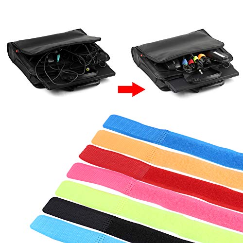50 Stück Wiederverwendbare Kabelbinder aus Nylon, Multifunktionale Kabel-Organizer-Kabelverwaltung, Mehrere Farben, Wiederverwendbare Kabelbinder, 0,79 X 7,08 Zoll, für Verschiedene Kabel (Gelbgrün) 50 Stück Wiederverwendbare Kabelbinder aus Nylon, Multifunktionale Kabel-Organizer-Kabelverwaltung, Mehrere Farben, Wiederverwendbare Kabelbinder, 0,79 X 7,08 Zoll, für Verschiedene Kabel (Gelbgrün) von Yunseity