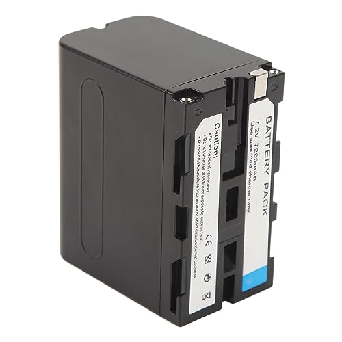 7200 MAh NP F970 Akku, Kompatibel mit MC2500C 1500C Kamera, Videoleuchte, Multifunktionaler Li-Ionen-Akku mit Typ-C-Ladeanschluss 7200 MAh NP F970 Akku, Kompatibel mit MC2500C 1500C Kamera, Videoleuchte, Multifunktionaler Li-Ionen-Akku mit Typ-C-Ladeanschluss von Yunseity
