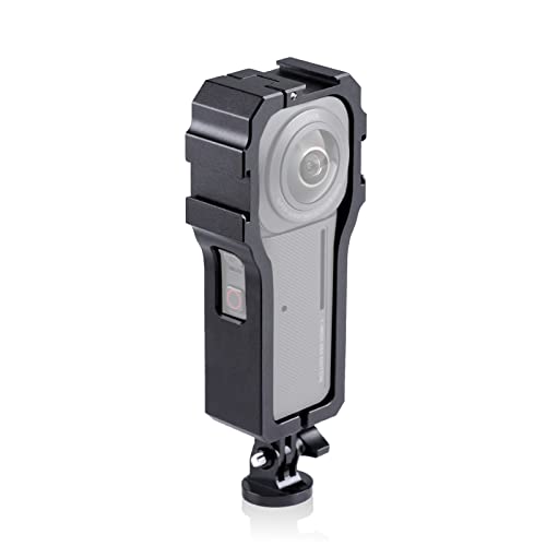 Yunseity Action Camera Frame Case für Insta360 ONE RS 1 Zoll 360 Edition, Action Camera Zubehör-Schutzhülle aus Aluminiumlegierung von Yunseity