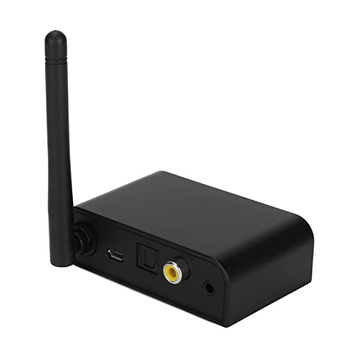 Bluetooth 5.1 Sender-Empfänger für Fernseher, AUX-Koaxial-Glasfaserschnittstelle, Bluetooth-Audioadapter für Tablets, Mobiltelefone von Yunseity