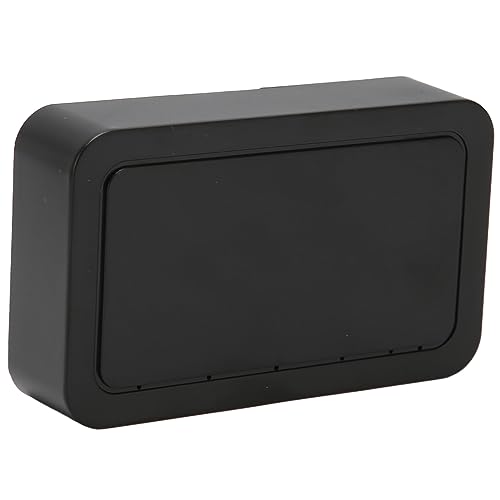 Ethernet Splitter, Lüfterless Easy Operation Tragbarer Netzwerkschalter Winziges Schwarz für Laptops (EU-Stecker) von Yunseity