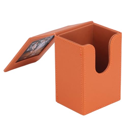 Foto-Aufbewahrungsbox, Bildhalter-Aufbewahrungsbox für 3-Zoll-Fotos, 50 Blatt PU-Leder-Sofortbildkamera, Fotorahmen und Halter (Brown) von Yunseity