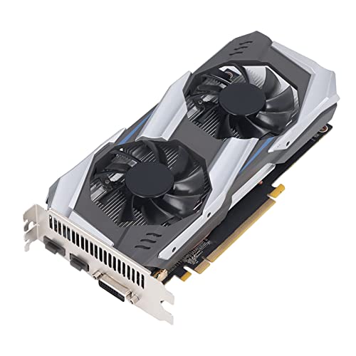 GTX1060 Gaming Grafikkarte 3 GB GDDR5 192-Bit-Game-Grafikkarte mit Zwei Lüftern HDMI DVI DP Low Noise Grafikkarte für Gaming-PC von Yunseity