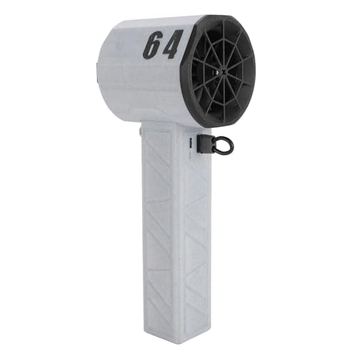 Jet Trockengebläse, Elektrische Luftgebläse 1000000 U/Min 64 Mm Bürstenloser Motor Wärme Resistenter Aluminiumlegierung mit Sicherheitsschlüssel Zum Camping (EU-Stecker) von Yunseity