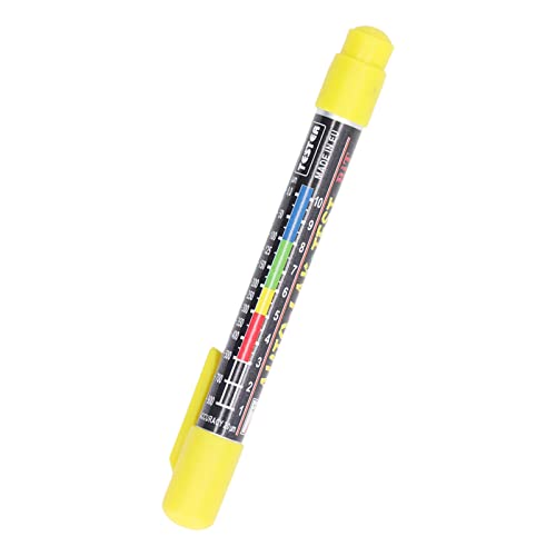 Lackdickenprüfstift, Autolackdickenmessgerät, IP6X Wasserdichter Lackbeschichtungstester mit Magnetischer Spitze, für Gebrauchtwagen von Yunseity