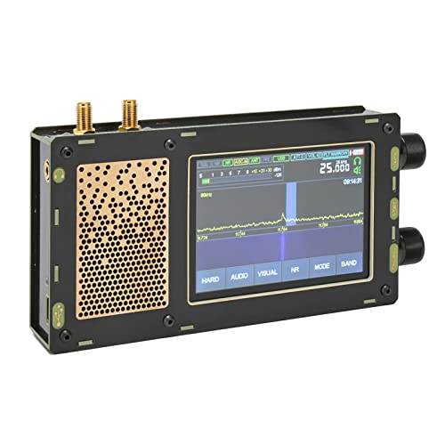 Malahit DSP SDR-Empfänger, 50 kHz-2 GHz DSP SDR-Empfänger, AM SSB NFM WFM CW-Kurzwellen-Funkempfänger, mit 3,5-Zoll-IPS-Touchscreen mit Hintergrundbeleuchtung (Einzelner DSP SDR V3-Host) von Yunseity