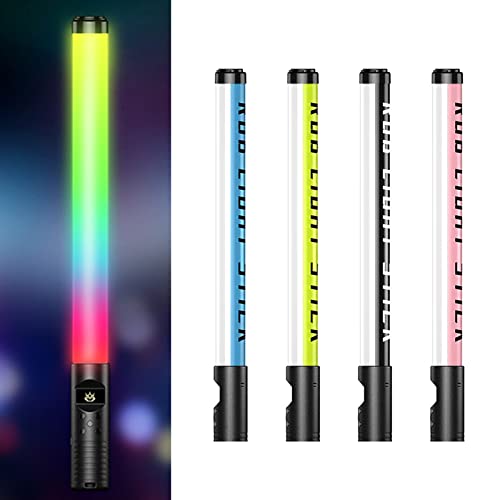 RGB-Füll Licht Stab Stab, Handheld-LED-Video Licht, Fotografie-Licht, 3000k-6500k, 21 Lichteffekte, USB-Wiederauf Ladbar von Yunseity