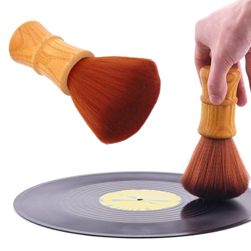 Reinigungsbürste für Schallplatten, Antistatischer Staubreiniger für Schallplatten, mit Holzgriff und Superfeinen Faserborsten, Zum Reinigen von LP-CD-Alben Reinigungsbürste für Schallplatten, Antistatischer Staubreiniger für Schallplatten, mit Holzgriff und Superfeinen Faserborsten, Zum Reinigen von LP-CD-Alben von Yunseity