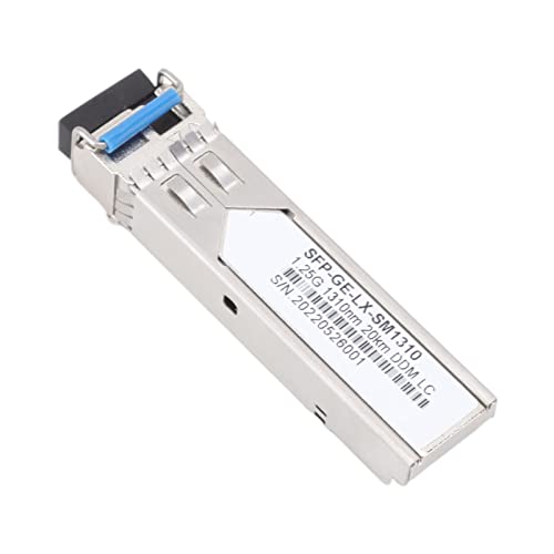 SFP-Transceiver, SFP-GE-LX-BIDI-SM1310 Glasfaser-Transceiver Modular, 20 km Entfernung 1,25 G 1310 nm Single Fiber Single Mode für Huawei, für ZTE, für H3C usw von Yunseity