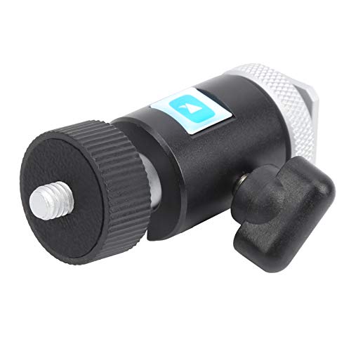 Stativkugelkopf, 360-Grad-Stativkopf aus Aluminiumlegierung, mit Kaltem Schuhfuß, 1/4" 3/8" Schraubschnittstelle, für DSLR-Kamera, Smartphone Stativkugelkopf, 360-Grad-Stativkopf aus Aluminiumlegierung, mit Kaltem Schuhfuß, 1/4" 3/8" Schraubschnittstelle, für DSLR-Kamera, Smartphone von Yunseity