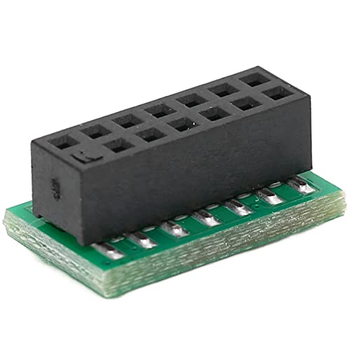 TPM 2.0 Modul Verschlüsselung Sicherheitsmodul Remote Card SPI 14Pin, High Security für PC Motherboard, für Windows 7/8.1/10 von Yunseity