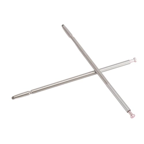 Telefon-Touchscreen-Stift, 2 Stück, Passender Touch-Stift mit Metall-Ersatzwerkzeugen (PINK) von Yunseity