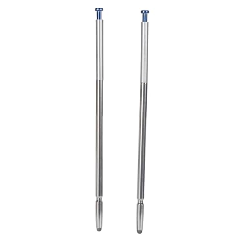 Touch Stylus Pen, 2 Stück Aktiver Stylus Pen Ersatz Präzise Steuerung Feine Verarbeitung Gleitet Reibungslos für 2022 XT2211 (Blue) von Yunseity