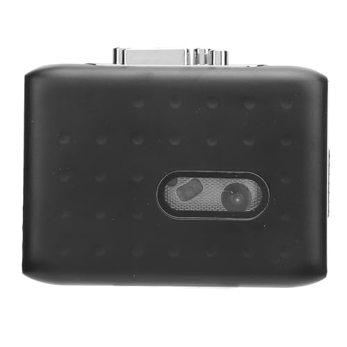 Tragbarer Kassettenkassettenrekorder, USB C -Kassette zu MP3 -Konverter -Abs Kompakt Schwarz für Musik von Yunseity