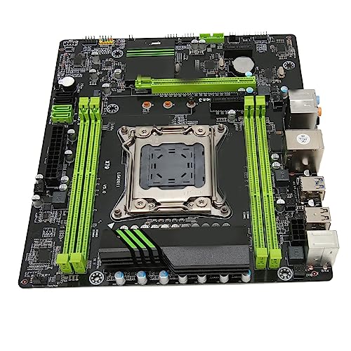 X79 ATX-Motherboard, 4-Kanal-DDR3-Speicher, PCIe 16X, NVME M.2, 4xDDR3, LGA 2011 Gaming-Motherboard Unterstützt E5 V2 von Yunseity