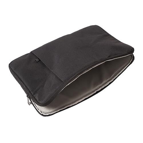 Yunseity 13,3-Zoll-Laptop-Hülle mit Doppeltem Schutz, Stilvolle Tragbare Laptop-Tasche für (Schwarz) von Yunseity