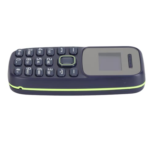 Yunseity 2G Dual-SIM-Handy, Entsperrtes 2G GSM -Telefon 0,66 Zoll für den Innenbereich (Blue) von Yunseity