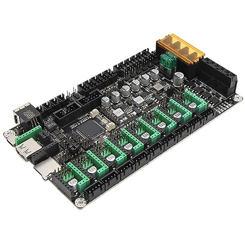 Yunseity 3D-Drucker MKS Monster8 V1.0 Motherboard, 3D-Druckersteuerung 32-Bit-8-Achsen-Mainboard mit 3-Fach Steuerbarem Lüfter, Effektive Wärmeableitung von Yunseity