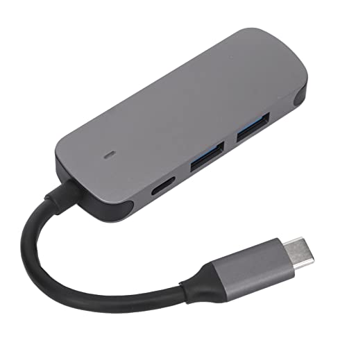 Yunseity 4-in-1-USB-C-Hub, Laptop-Dockingstation, Typ C Bis 100 W PD USB3.0 USB2.0-HDMI-Dock, für OS X, Windows, Android-Laptop-Tischtelefon von Yunseity