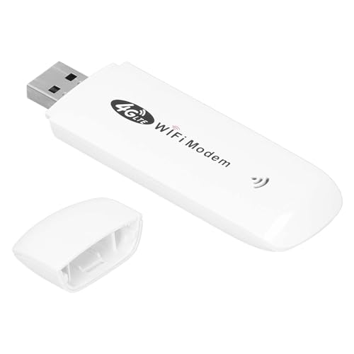 Yunseity 4G LTE TDD FDD WLAN-Modem-Dongle mit SIM-Kartensteckplatz – -WLAN-Router, 150 Mbit/s Geschwindigkeit, USB-Schnittstelle, LED-Statusanzeige, Kompatibel für WindowsLinux von Yunseity