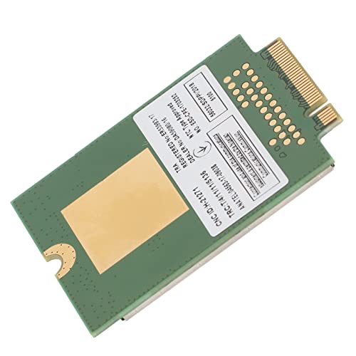 Yunseity 4G-Modulkarte, DW5820E XMM 7360 L850 GL M2-Schnittstellenkarte, 450 Mbit/s Downlink-Netzwerkkarte Unterstützt LTE FDD, LTE TDD, WCDMA und Mehr von Yunseity