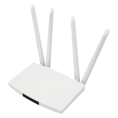 Yunseity 4G-WLAN-Router 300 Mbit/s, 32 Gerätekapazität, SIM-Kartensteckplatz, 4 Antennen, Hochgeschwindigkeit, Europa Asien, 100–240 V (EU-Stecker) von Yunseity