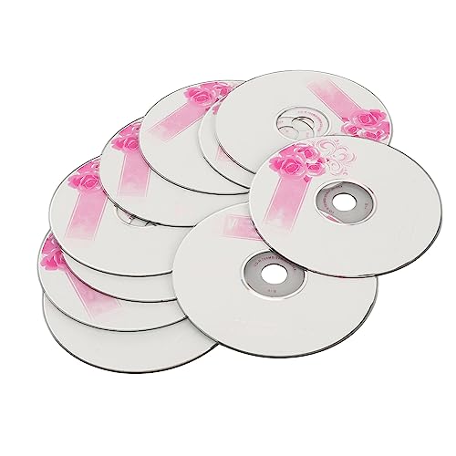 Yunseity CD-R 730 MB 52X Beschreibbare Rohlinge, CD-R-Rohlinge für Daten und Musik, Speicherung von 175 Songs oder 225 Fotos (10PCS) von Yunseity