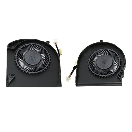 Yunseity CPU GPU Laptop Lüfter, 4 Pin DC5V 0,4A Kühlerlüfter Ersatz für Alienware 15 R3 R4 P69F EG75070S1 C260 S9A (CPU-GPU-Lüfter) von Yunseity