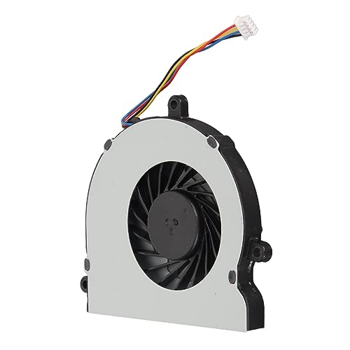 Yunseity CPU-Lüfter-Ersatz, Leiser 4-poliger CPU-Lüfter für HP 15 BA 15 BS 15 BE 15 BF 15 BW 15 BD 15 AC 15 AY 15 Ba020cy 15 Bs016dx Laptop-Lüfter von Yunseity