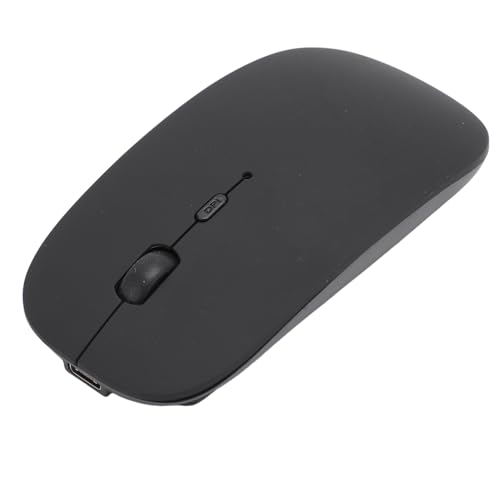 Yunseity Computermaus, Leise -Maus, Ergonomisch, Einfach für die Arbeit Unter (Black) von Yunseity