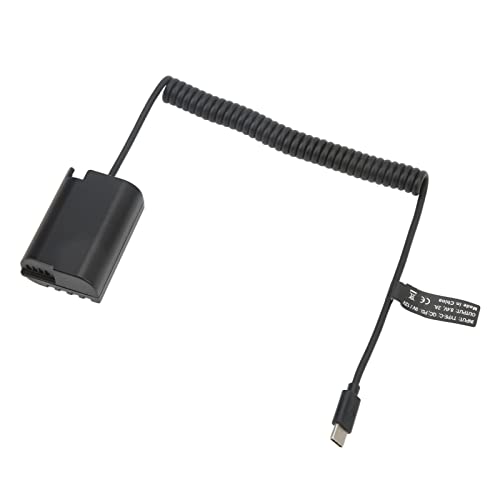 Yunseity Dummy-Akku, DC-Koppler Typ C auf DMW BLK22 Dummy-Akku-Netzteil, für Lumix S5 DCS5 DCS5K GH5M2 GH6 Digitalkamera Yunseity Dummy-Akku, DC-Koppler Typ C auf DMW BLK22 Dummy-Akku-Netzteil, für Lumix S5 DCS5 DCS5K GH5M2 GH6 Digitalkamera von Yunseity
