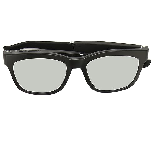 Yunseity Intelligente -Brille, Kabellose Intelligente Sonnenbrille, Multifunktions-Rauschunterdrückung, 110-mAh-Akku, HD-Mikrofon, HD-Strandanrufe (Silber grau) von Yunseity