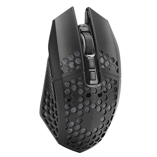 Yunseity Kabelgebundene Gaming-Maus - 1600 DPI, 6 Tasten, Hochleistungs-Kabelgebundene Gaming-Maus mit RGB-Atemlicht, für Spieler/Büro/Bibliothek/PC/Laptop (Schwarz) von Yunseity