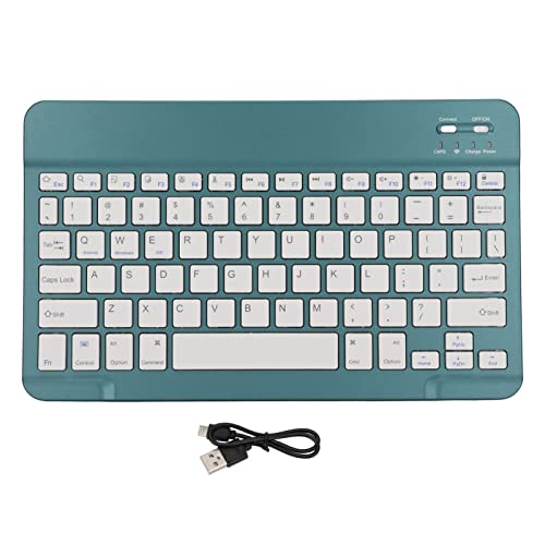 Yunseity Kabellose Bluetooth-Tastatur für Tablet, Kleine Tragbare Wiederaufladbare Tastatur, für Android, IOS, Windows-Geräte Tablet-Handy(Qingshandai) von Yunseity