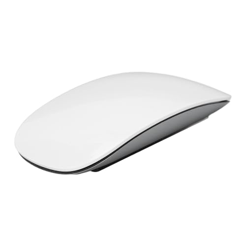 Yunseity Maus, 1600 DPI Universal Slim Touch Optische Kabellose Maus für PC Laptop (White) von Yunseity