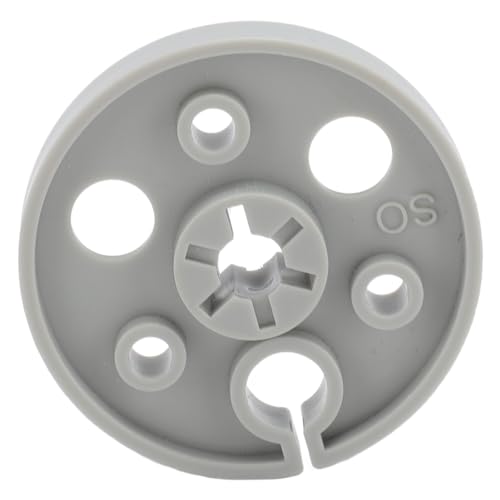 Yunseity Nab Hub, Perfekt Passender Reel-to-Reel-Tape-Controller, Einfache Installation, Austausch, Hohe Festigkeit mit Befestigungsschrauben für 1/4 7 Zoll Reel-to-Reel-Band (Grey) von Yunseity
