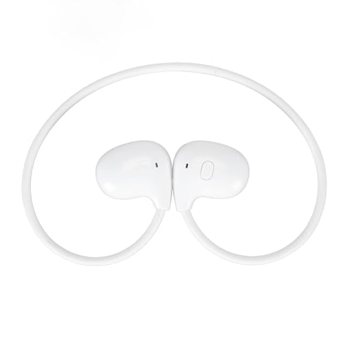 Yunseity Open-Ear-Kopfhörer, Kabellose Ohrhörer, Hautfreundlich für das Training (White) von Yunseity