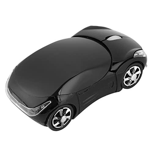 Yunseity Optische Maus, Drahtlose Computermaus, Breite Kompatible Maus Maus Drahtlose Maus, 1600DPI Mobile Maus für für Mac (Schwarz) von Yunseity