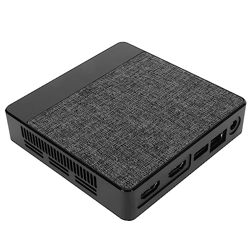 Yunseity -PC, für Intel Celeron N4020 Windows 11 Pro -Desktop-Computer, 4K 2,4/5G WiFi BT5.0 Mikrocomputer, Unterstützt HDMI, M.2 SSD 2280, für Business Office (EU-Stecker von Yunseity