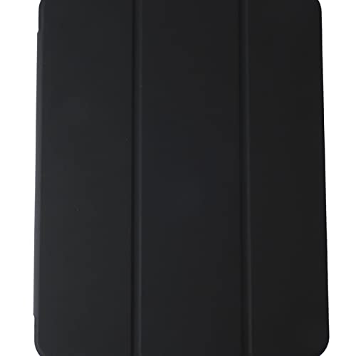 Yunseity Slim Tablet Case, Soft TPU Trifold Stand Cover mit Stifthalter, Magnet Ultra Thin Lightweight Tablet Cover für IOS Tablet 10, Schwarz von Yunseity