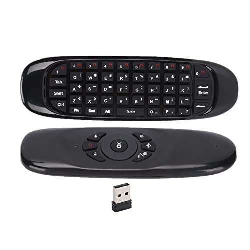Yunseity Smart Air Fly Mouse, Kabellose 2,4-GHz-Tastatur und Fernbedienung, Unterstützt Bewegungssensor, für PC, Smart TV, HTPC, Android TV Box Usw Yunseity Smart Air Fly Mouse, Kabellose 2,4-GHz-Tastatur und Fernbedienung, Unterstützt Bewegungssensor, für PC, Smart TV, HTPC, Android TV Box Usw von Yunseity