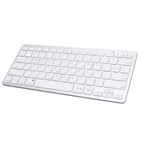 Yunseity Superdünne Tastatur, Breite Kompatibilität. Zweisprachige Kabellose Tastatur für Tablets (Koreanisch) von Yunseity