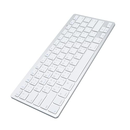 Yunseity Superdünne Tastatur, Breite Kompatibilität. Zweisprachige Kabellose Tastatur für Tablets (Thailändisch) von Yunseity